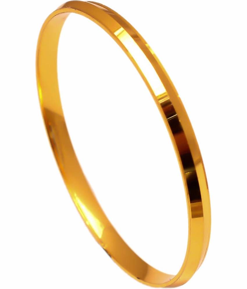Jewar Mandi Gold Sikh Kada ( Pack of 1 )