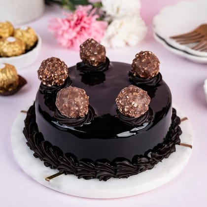 Ferrero Rocher Truffle Cake 1 Kg Eggless