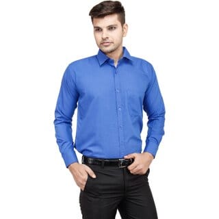 Baleshwar Men Multicolor Solid Formal Shirt (Pack of 1)