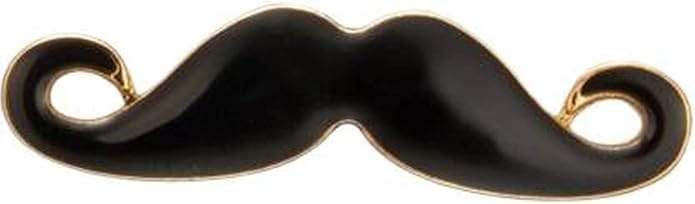 Voici France - Men's & Women's Lapel Pin Brooch Tie, Cap, Scarf, Jacket, T-Shirts Pin Many Options to Choose - Mustache