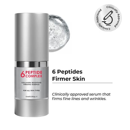 Conscious Chemist 6 Peptide Anti Aging Face Serum, Firming & Wrinkle Repair - 15ml Conscious Chemist 6 Peptide Anti Aging Face Serum, Firming & Wrinkle Repair - 15ml