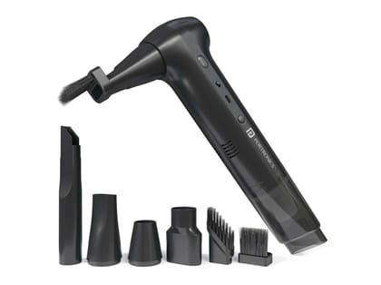 Portronics AirCop Portable Car Vacuum Cleaner - Black Portronics AirCop Portable Car Vacuum Cleaner - Black