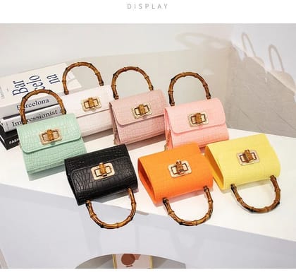 Bamboo Women crocodile small handbag Bamboo Women crocodile small handbag