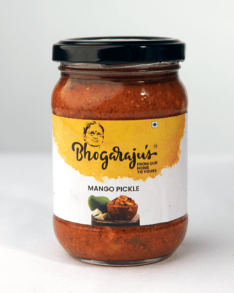 Bhogarajus Mango Pickle - 300 grams (Food Grade Pouch)