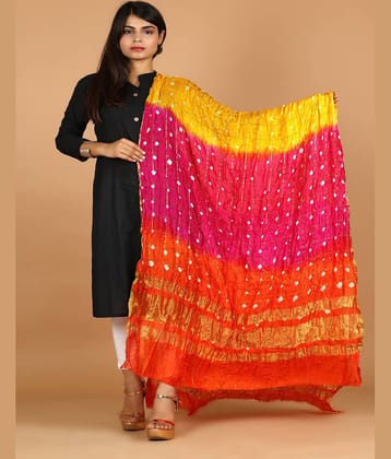 Anjaneya Creations Women Banarasi Dupatta ( Multicolor , Pack of 1 )