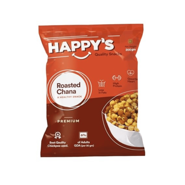 Happy's Roasted Chana - 200 gm