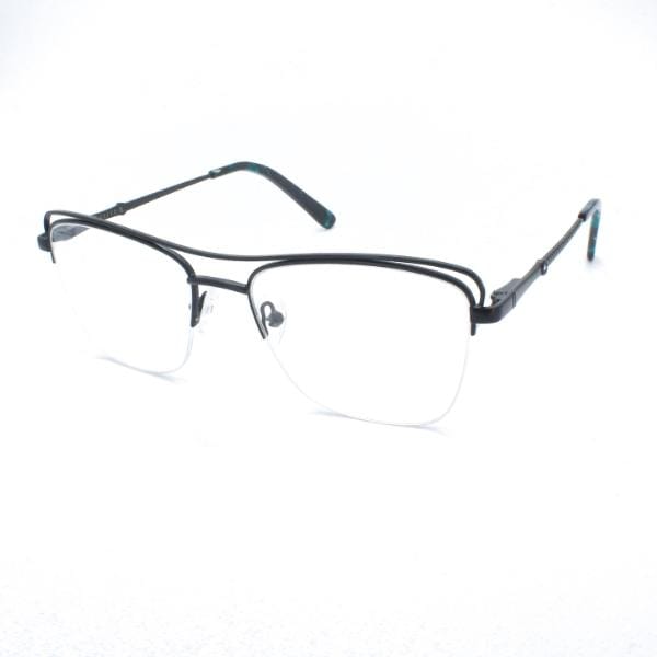 Lensoz Elite X Luxe Half Rim - Narrow - Black