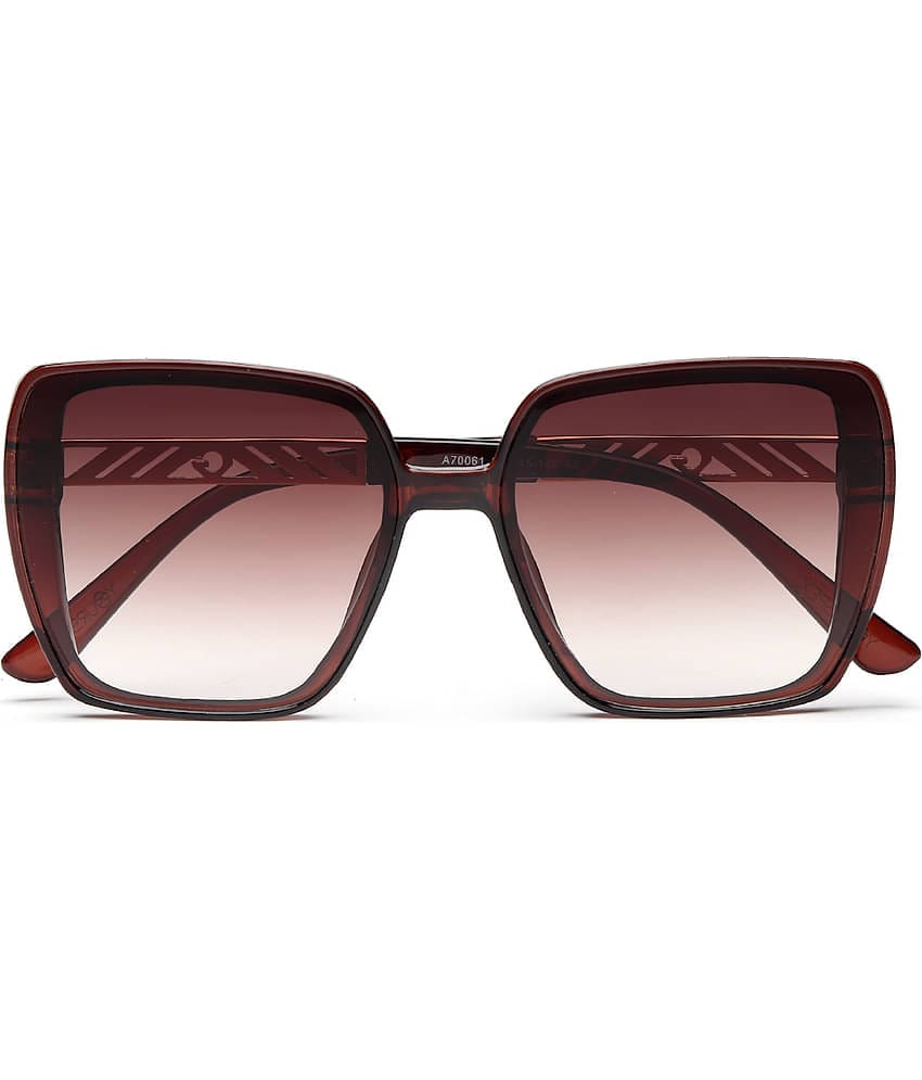 YourSpex - Brown Square Sunglasses ( Pack of 1 )