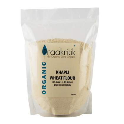 Praakritik Organic Khapli Wheat Atta 1KG