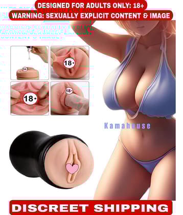 MIA KHALIFA MALE POCKET PUSSY MASTURBATOR CUP WITH FREE LUBE-U.S.A-SEX TANTRA