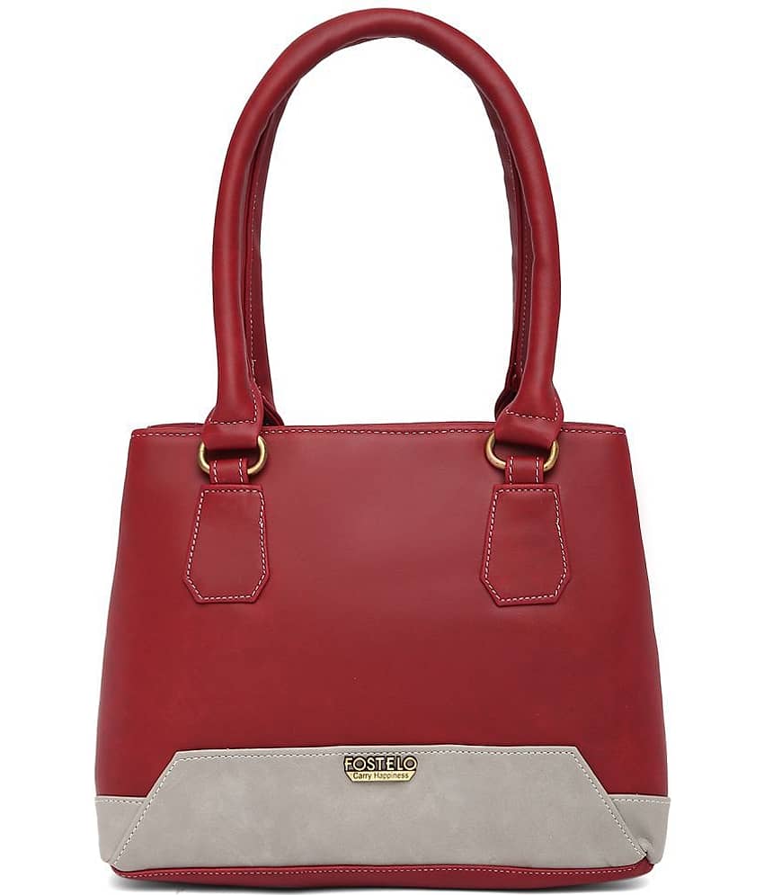Fostelo Handheld PU Set of 1 ( Maroon )