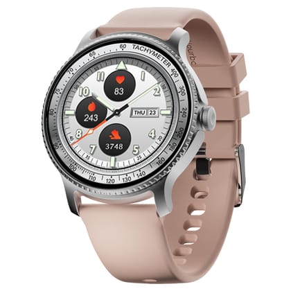 boAt Lunar Discovery 2026 Edition w/ 1.39" (3.5 cm) HD Display, Bluetooth Calling, Emergency SOS, HR, SpO2 & Sleep Tracking Smart Watch for Men & Women (Cherry Blossom) boAt Lunar Discovery 2026 Edition w/ 1.39" (3.5 cm) HD Display, Bluetooth Calling, Em