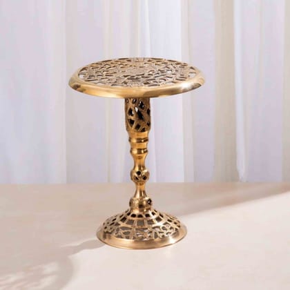 Brass Stool for God Idol Statue � Divine Home Temple Base, Height : 13 Inch (FMAS120)