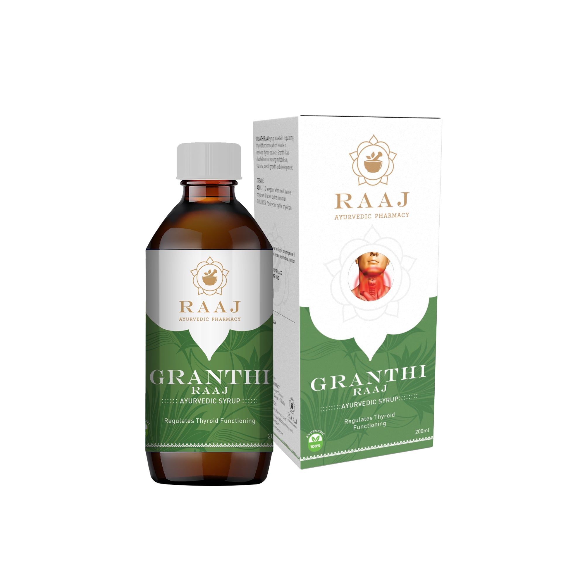 GRANTHI RAAJ AYURVEDIC SYRUP-Pack Of 1