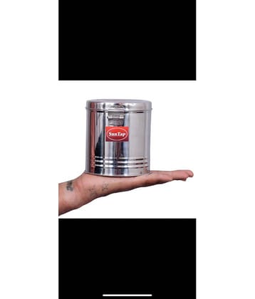 Stainless 100% Steel Round Shape Piggy Bank | Money Bank Container for Kids