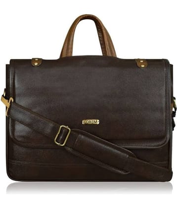 Lorem - Brown Solid Messenger Bag
