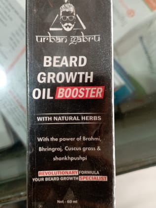 Urban gabru Beard growth oil 