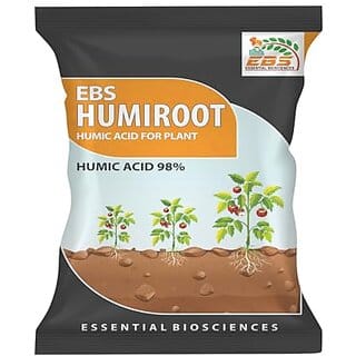 EBS Humiroot Humic Acid  2 KG (1000g x 2)  for Plants And Home Garden