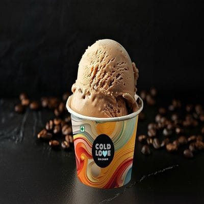 Coffee Lovers Coffee Ice Cream [1 Cup, 120 Ml]