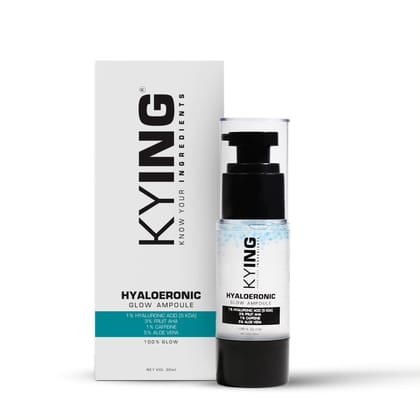 KYING Hyaloeronic Glow Ampoule Serum (Korean Beauty), 30ml