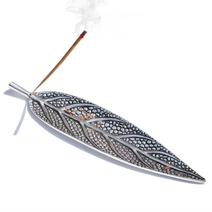 Aluminium Leaf Design Incense Holder/Agarbatti Stand/Incense Sticks Holder