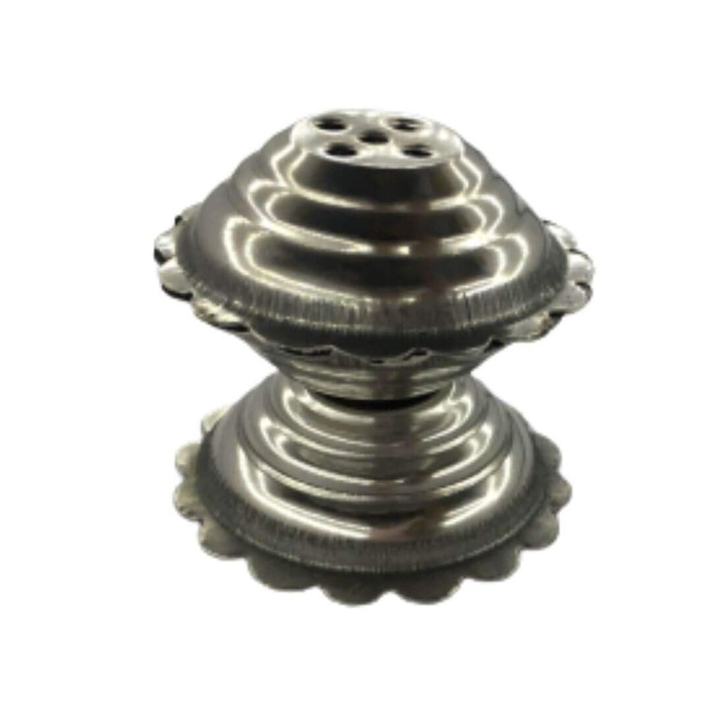 MAYAPURI Small Round Stainless Steel Agarbatti Stand Holder/Dhoop Dhani (Pack of 1) - Pooja Needs | Buy online on ZillyBuy