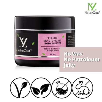 NaturZest Feelsoft Body Butter, 40 gm NaturZest Feelsoft Body Butter, 40 gm