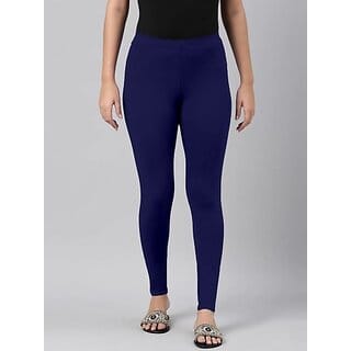 SHE PURE LUXURY WEAR Ankle Length  Ethnic Wear Legging  (Blue, Solid)