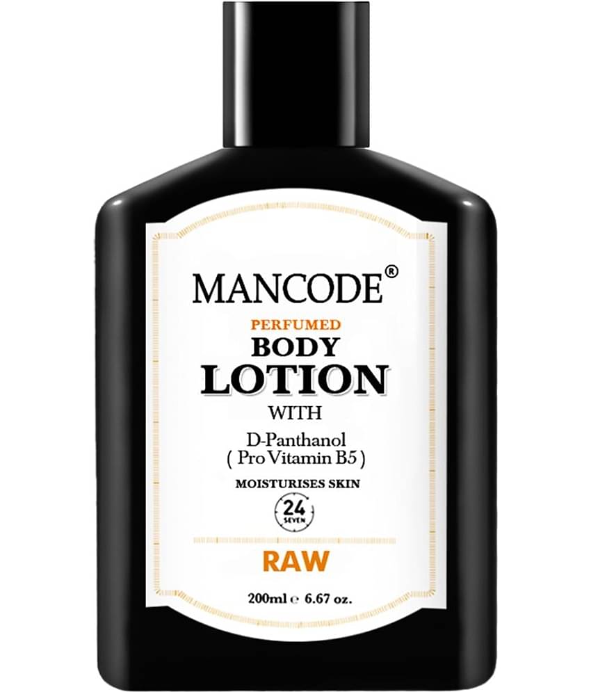 Mancode Raw Body lotion for Man Hand Lotion 200 mL
