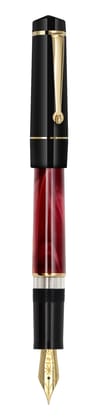 Maiora Alpha Futura K Amaranto Fountain Pen with Ink Window-14K / B