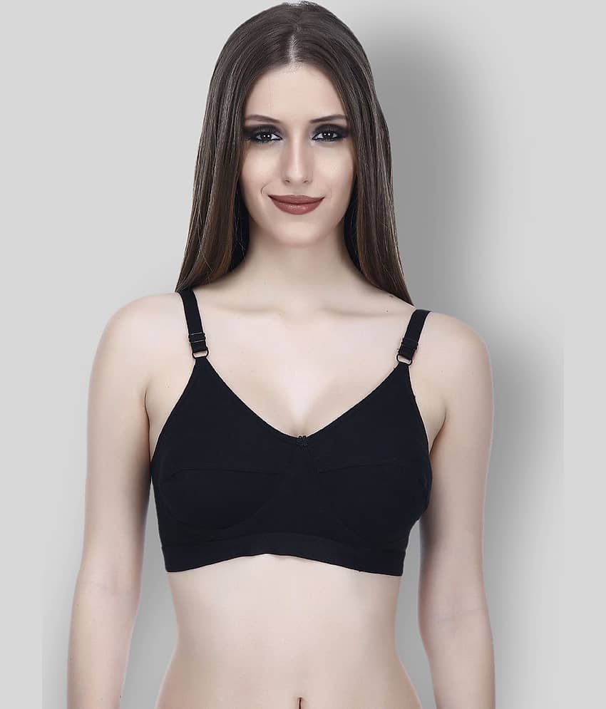 Elina Cotton Non Padded Women's Teenage Bra ( White )