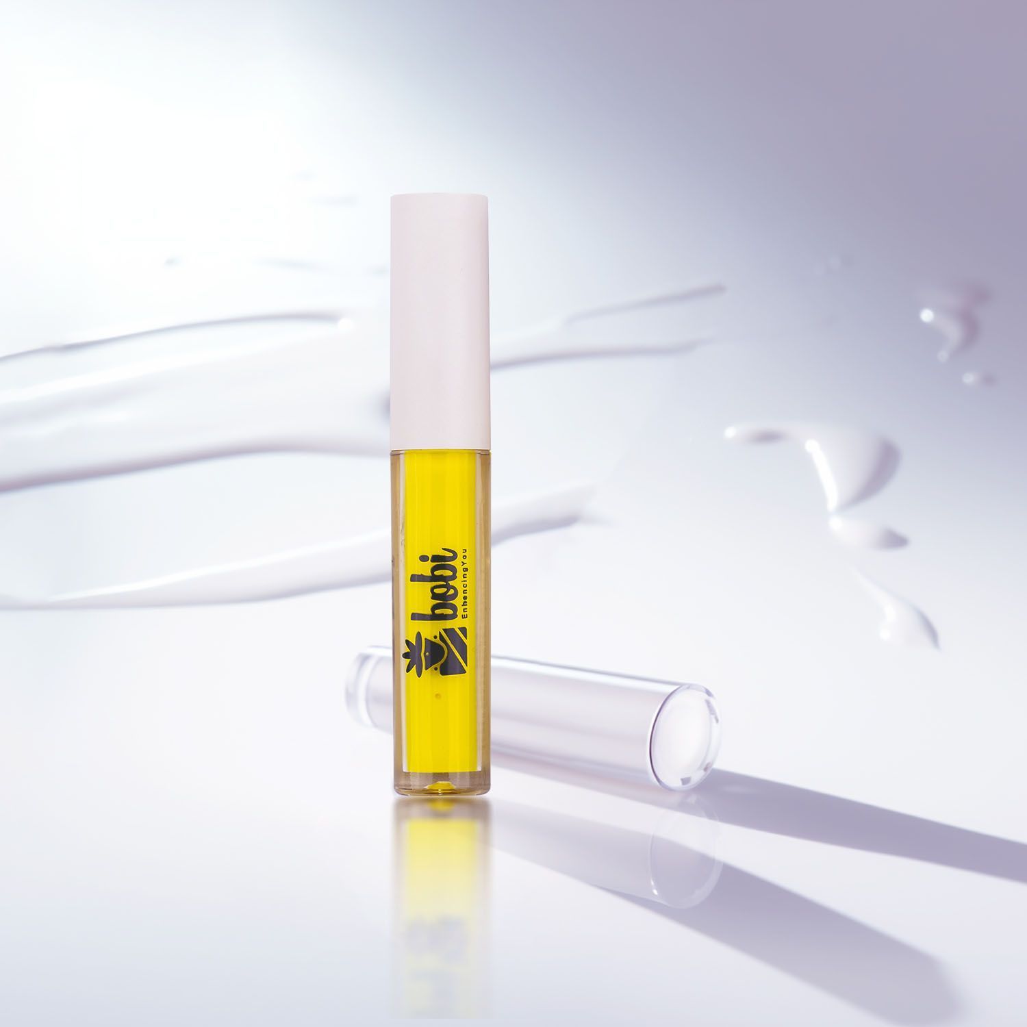 BOBI Yellow Neon Eyeliner Long-Lasting, Waterproof, Smudge Proof, and Vibrant. Add Glamour to Your Eyes with Shimmering Effects