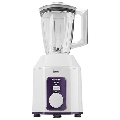 Havells Hexo Blend 1000 watts Blender (White & Purple)