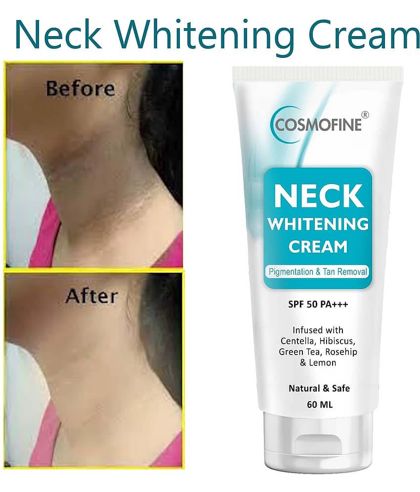 COSMOFINE Neck Whitening Cream, Goree Cream, Night Cream for All Skin Type 60 ml (Pack of 1)