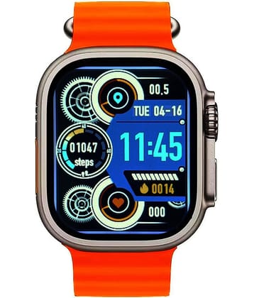 Vertical9 Android/iOS Bluetooth Calling Multicolor Smart Watch