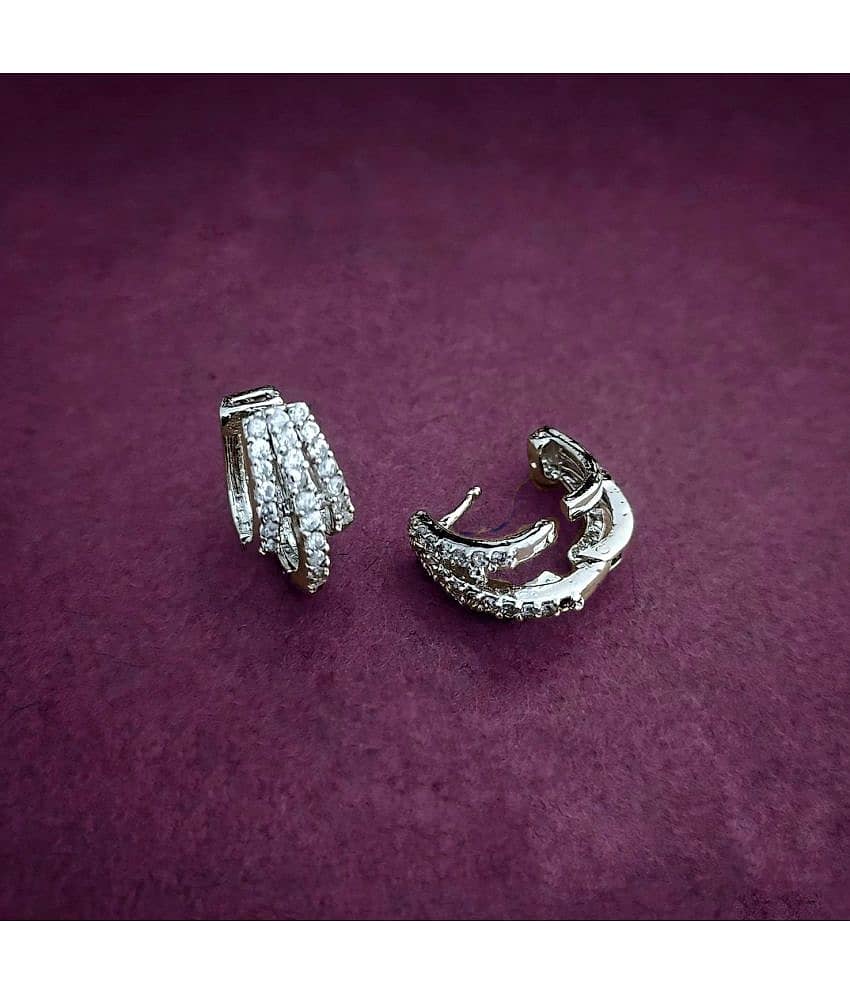 gilher White Bali Earrings ( Pack of 1 )