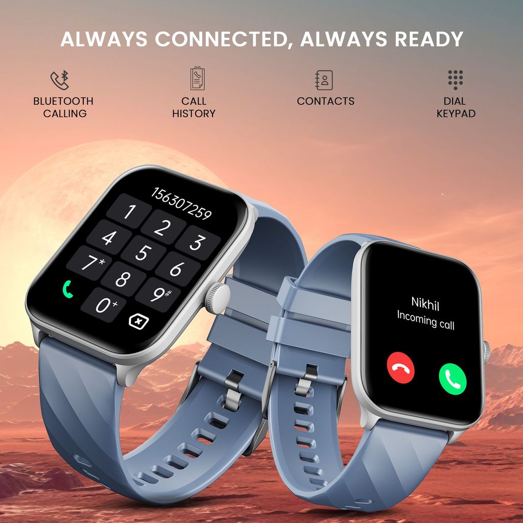 CELLECOR E5 Connect 2.01" IPS HD Display | 700 NITS | BT-Calling | AOD | IP67 | BT v5.4| Smartwatch
