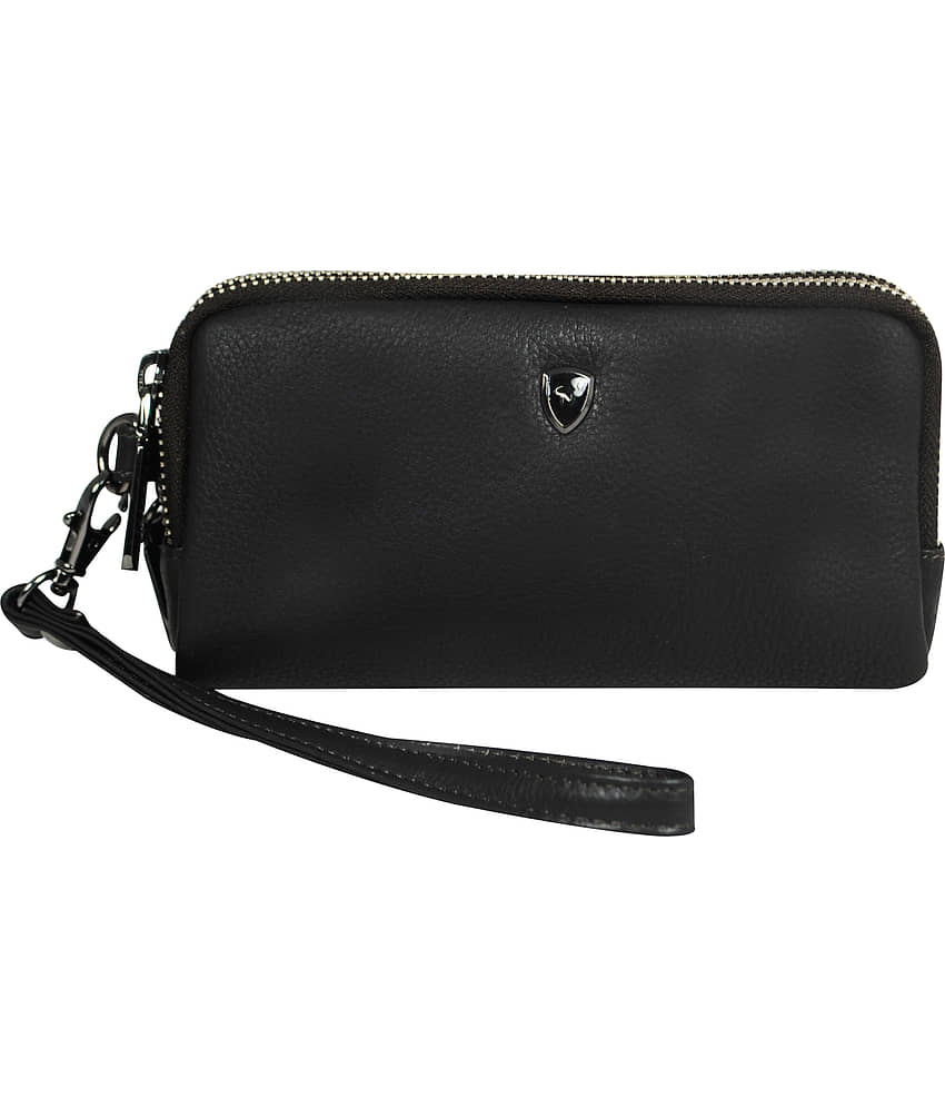 Calfnero Brown Hand Pouch