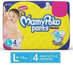 Mamy Poko Standard Pants 4 PIECE Mamy Poko Standard Pants 4 PIECE