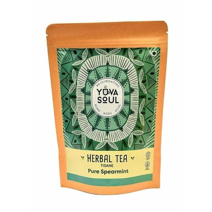 YUVA SOUL Pure Spearmint Tea - 75 Gms