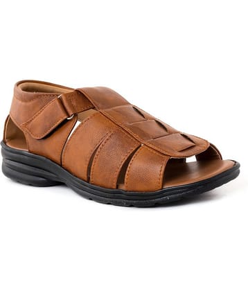 INFINITRENZ - Tan Men's Sandals
