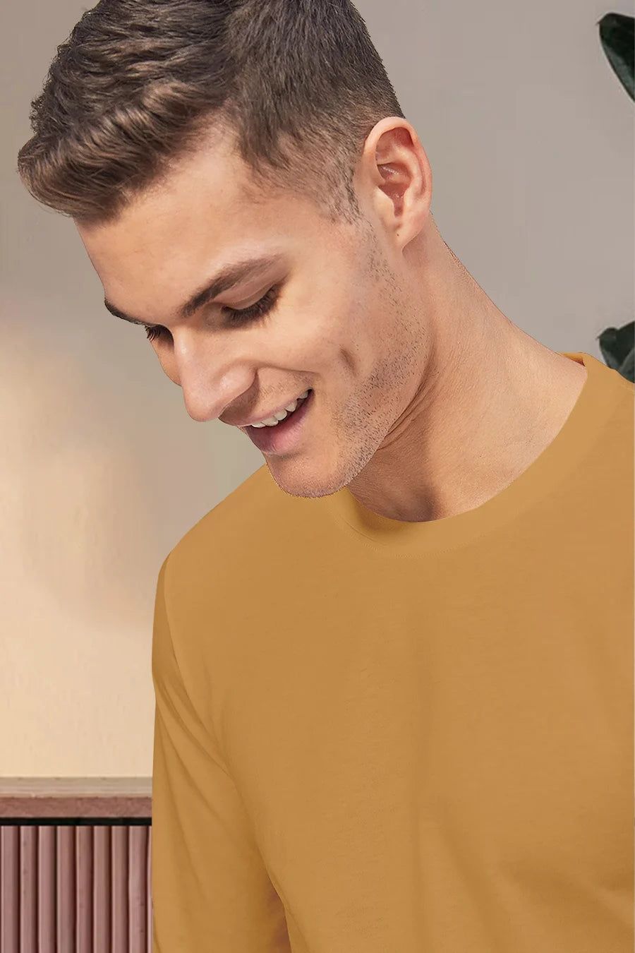 Classic Full sleeve in Mustard-S