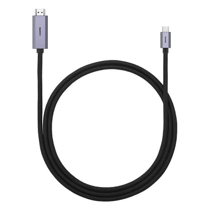 Baseus High Definition Series Adapter Cable USB Type C - HDMI 2.0 4K 60Hz 1m Black (WKGQ010001)-1m