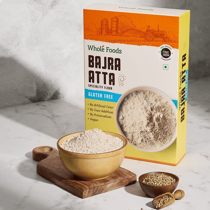 Whole Foods Gluten Free | Bajra Atta | 1Kg