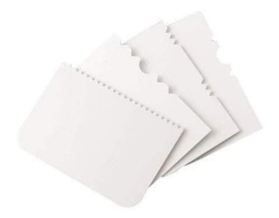 Wholesale Item - 4 PC CAKE SCRAPPER - MOQ 73 Pieces