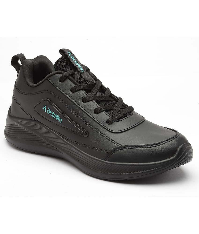 Action - Sports Running Shoes Black Men's Sports Running Shoes