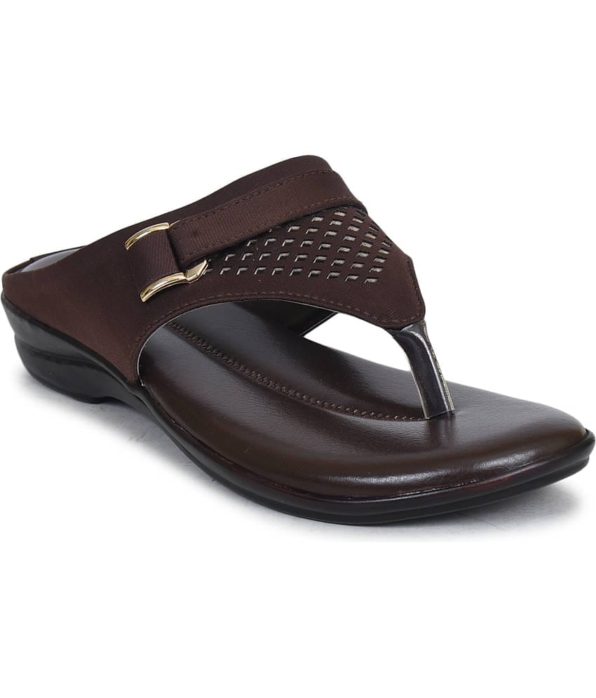 Ajanta Brown Flats