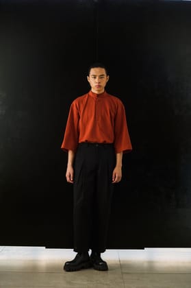 Rust Henley-S