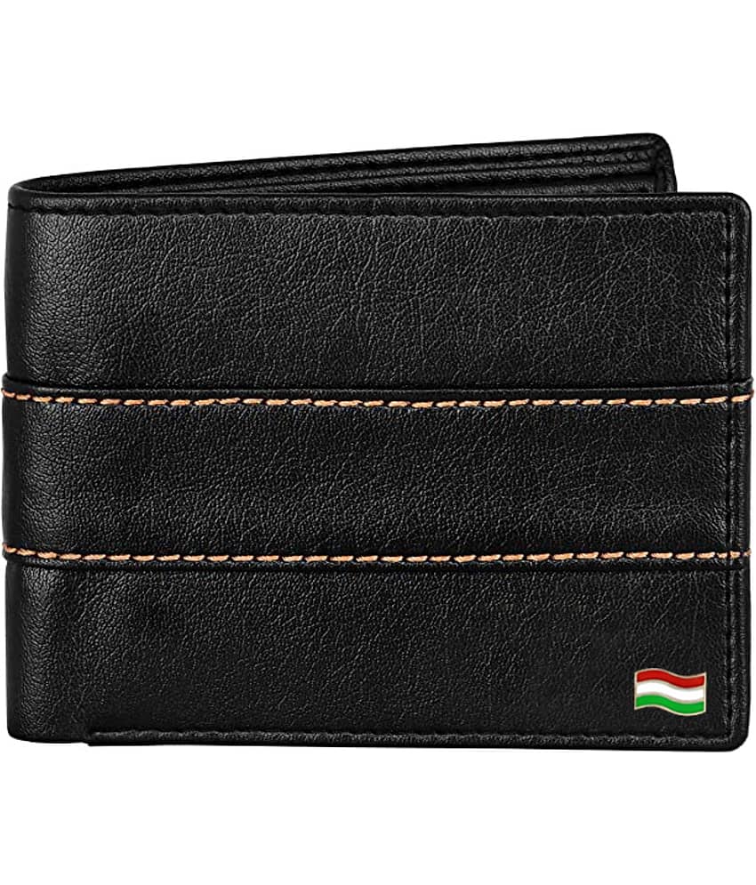 HAMT Leather Black Casual Regular Wallet