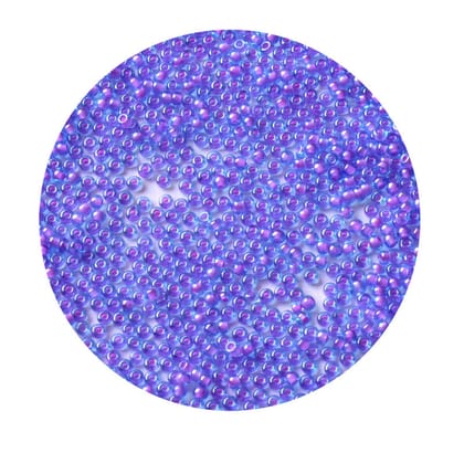 Light Purple Roundel Glass Seed Beads for Jewelry Making. (CRSB-010)-Per Packet of 50 Gram / 11/0 (1.5 MM) / Light Purple